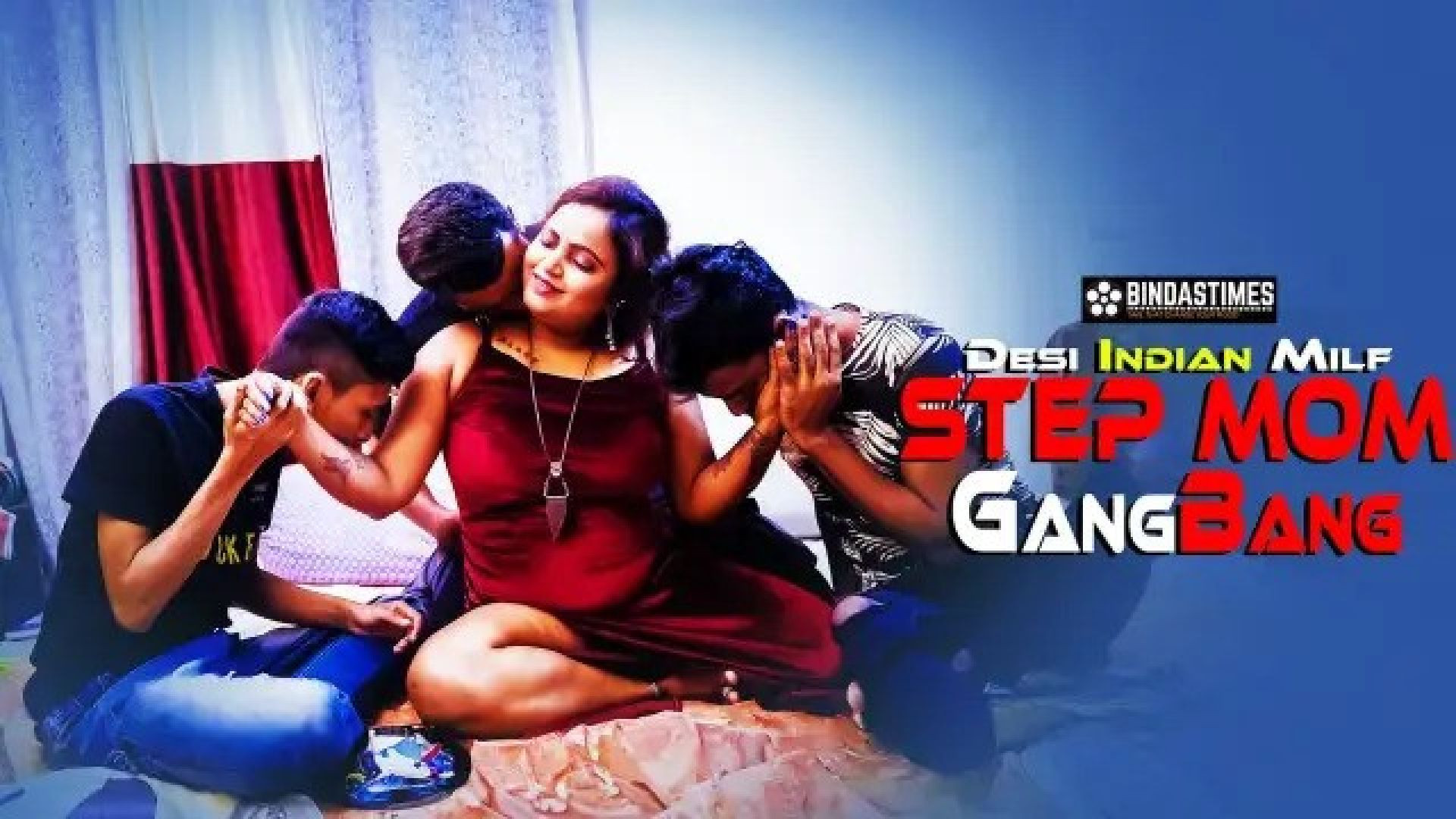 Step Mom Gangbang